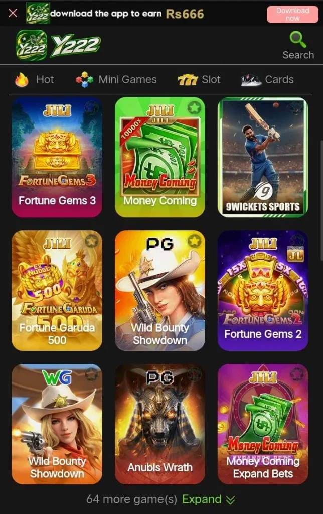 Y222 Game
