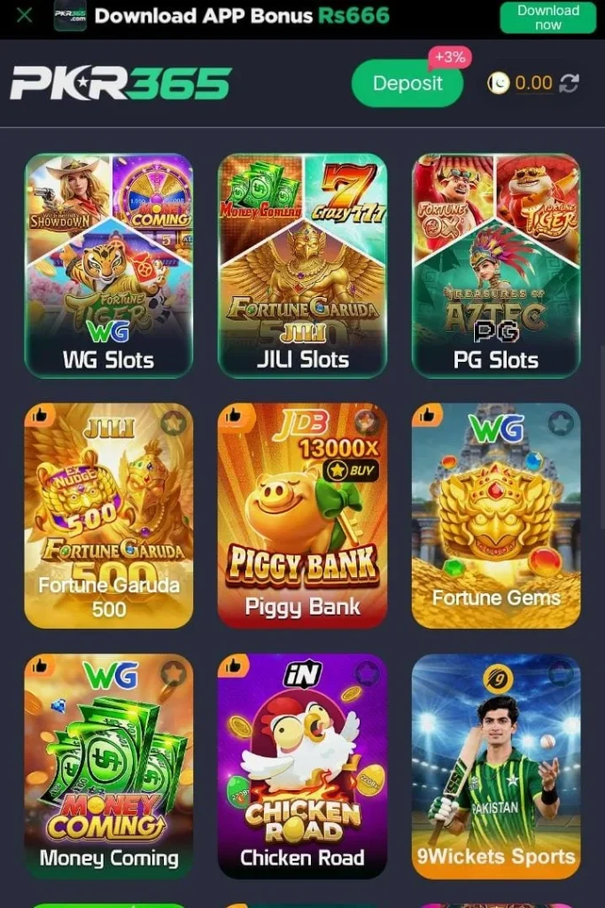 PKR365 Game Apk