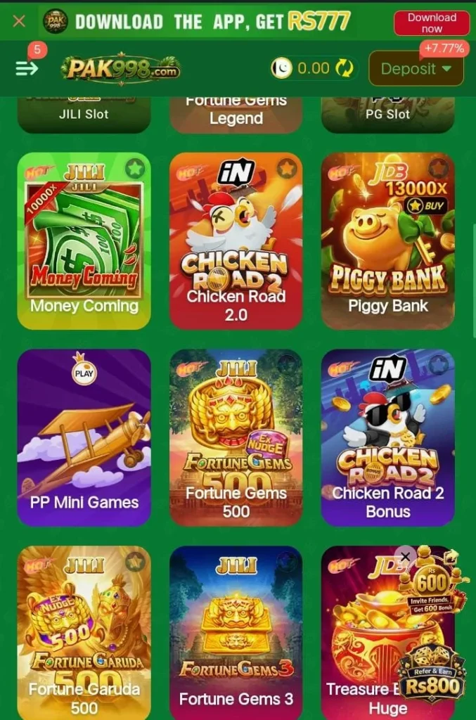 Pak998 Game