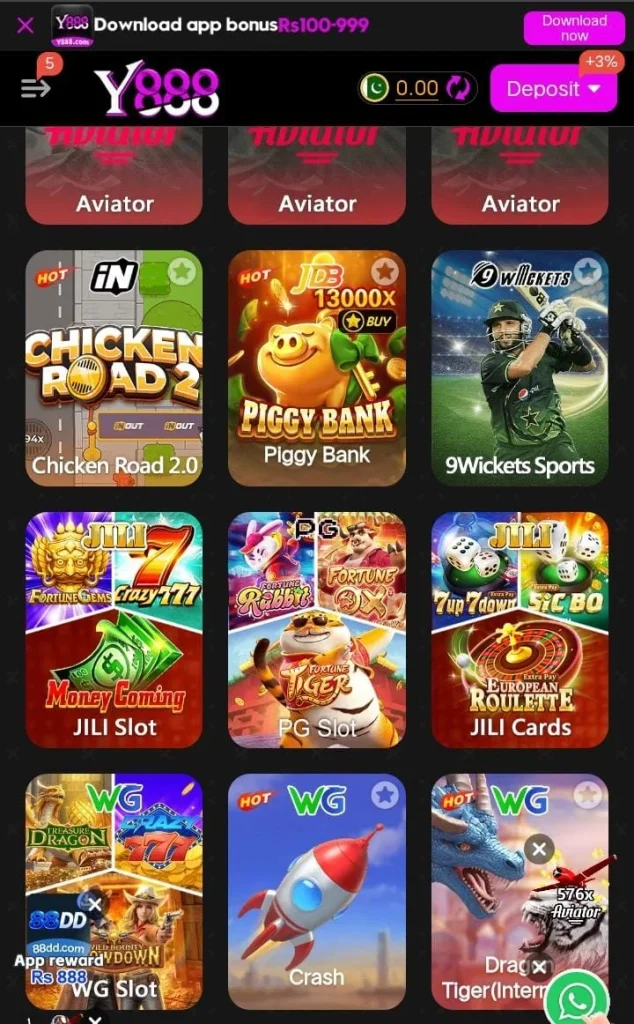 Y888 Game